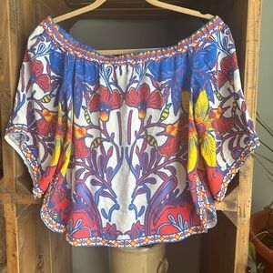 Jealous Tomato Off The Shoulder Top SZ M